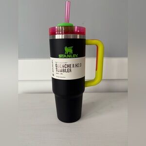 Black Neon Stanley 30 oz Ounce NEW